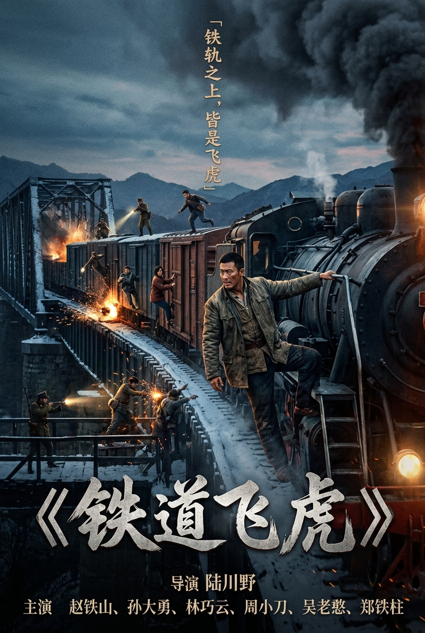 《铁道飞虎》海报